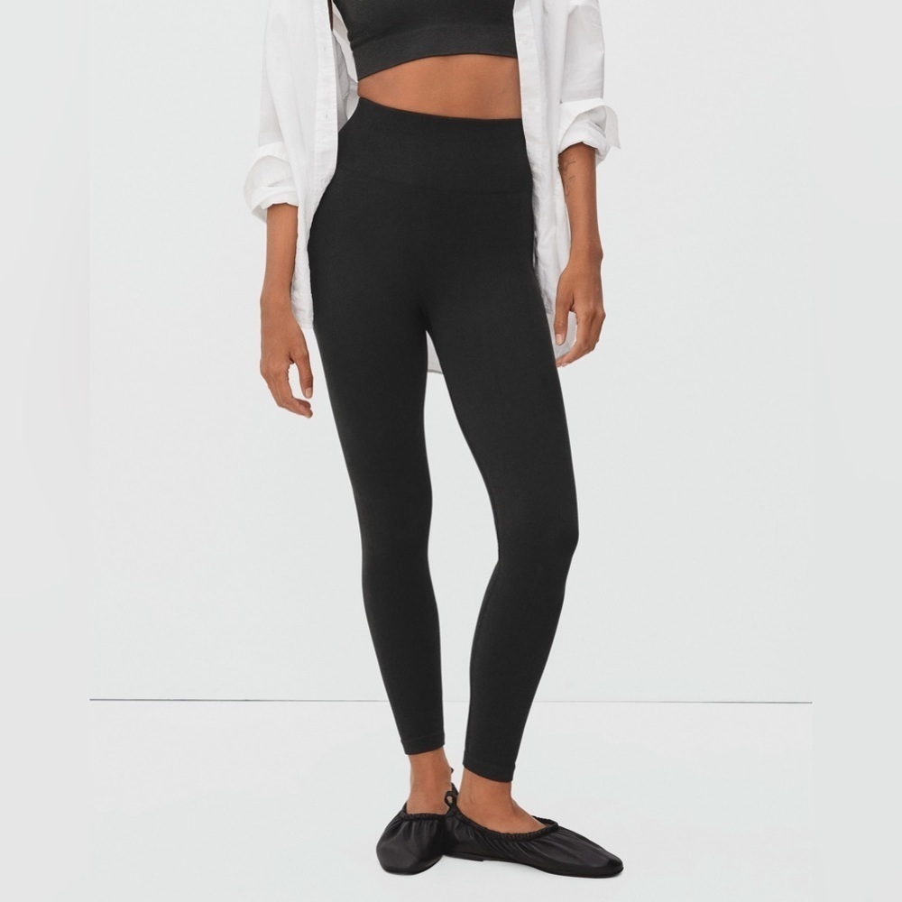 Everlane XS/S‎ Black Ribbed The Seamless Legging